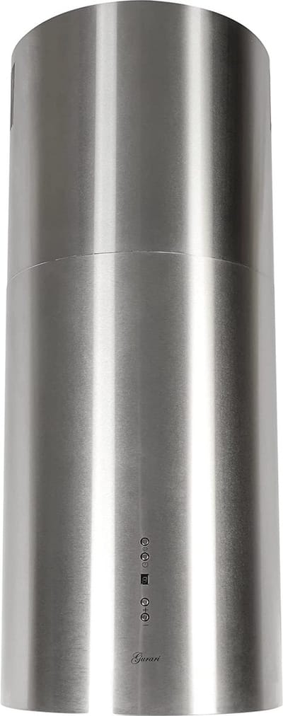 GURARI - kookeilandafziugkap - afzuigkap - GCH I 385 36 IS PRIME N -ronde afzuigkap - 36 cm - roestvrij staal - plafondafzuikap - 1000m³/h