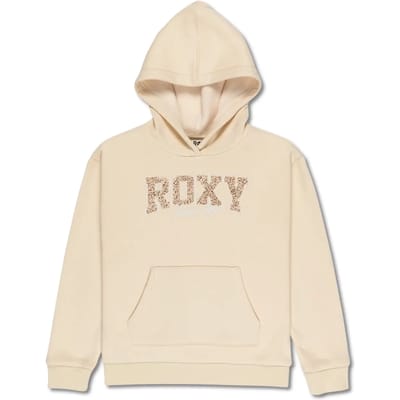 Roxy Surf Feeling Vt Hoodie Beige 10 Years Meisjes