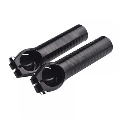 JHUBERS- Fiets Handvatten Antislip - MTB Stuur Handvatten - Aluminiumlegering 7075 - Ergonomisch Ontwerp - 108x22.2mm - Lichtgewicht 66g - Fiets Grips