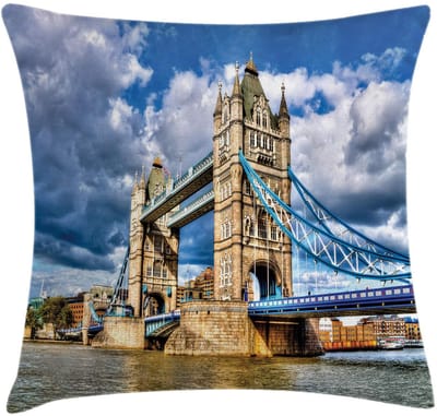 ABAKUHAUS London Kussenhoes – 50x50 cm, multicolor, dubbelzijdig