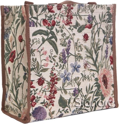 Schoudertas Shopper - Draagtas Vrouwen - Boodschappen Doen - Verstevigde Bodem - 31 x 30 cm - Multicolor