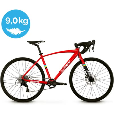 Bemoov R26´´ Cs-h100 10s 2024 Gravelbike Rood 10-16 Years Jongen