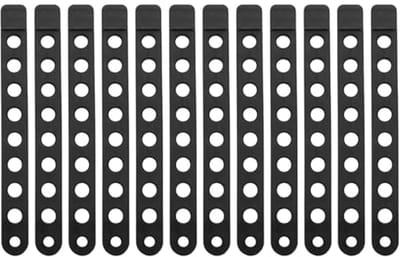 12 Stuks Fietsdragerriemen - Rubber Vervangingsriemen voor Fietsenrek