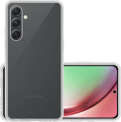Hoesje - Geschikt voor Samsung Galaxy A54 - Sterk & Shockproof - Hoes Cover - Siliconen Case - Transparant
