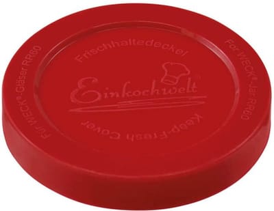 Weck Ekw Deksel Silicone Rood 100 Mm 82317