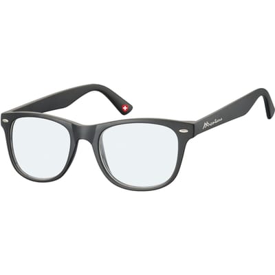 Leesbril Montana +3.00 dpt blue light filter zwart