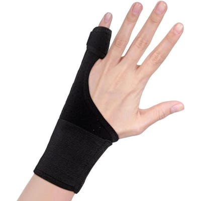Attelle Splint pour Doigt Auriculaire Rose Réglable Professionnelle Pour Doigt Déclencheur Petits Doigts Cassés Support Tunnel Carpien beige