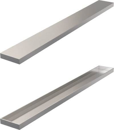 Brauer Los multifunctioneel rooster 7 x 50 RVS geborsteld