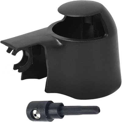 Achterklep Wisserkap met Nozzle voor Volkswagen Golf 5, Transporter T5, Passat, Touran, Polo en Tiguan - Zwart, Waterdicht en Duurzaam