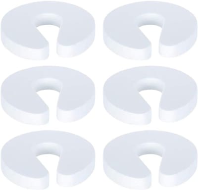 Set van 6 Deurstopper Klemmen voor Kinderen - Veiligheid voor Deuren, Vingers en Baby's - Extra Brede Bescherming en Kindveiligheid