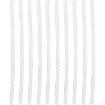 10 stuks Transparante Ringmaat Versteller Beschermer Aanspanner Verkleiner Sieraden Maat Aanpassingstool (3,5 mm) white