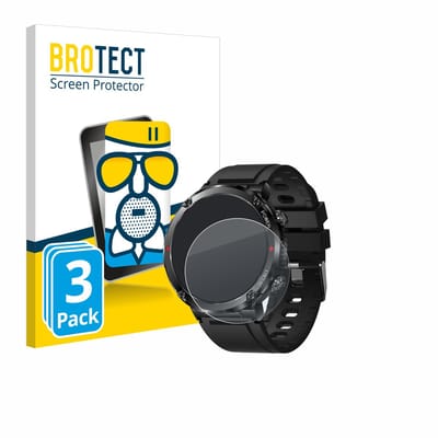 BROTECT - Screenprotector voor LIGE Smartwatch 1.6" - Folie Beschermfolie Beschermglas matte 3 Stuks