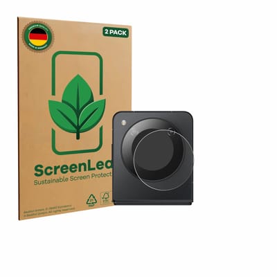 2 Stuks Screenprotector voor Nubia Flip 5G (ALLEEN Camera) - Hoogwaardige Beschermfolie transparant