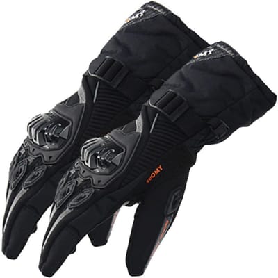 Gants de moto d'hiver pour hommes et femmes, coupe-vent et imperméables, thermiques, pour écran tactile, froid XL