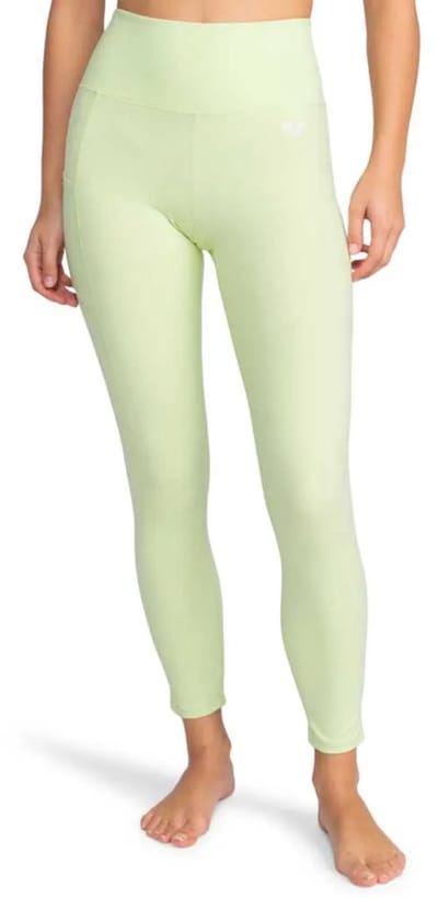 Roxy Heart Into Leggings Geel L Vrouw