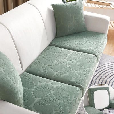 Stretch Sofahoes Effen Kleur Zitkussen Sofa Sofahoes All-Inclusive Vier Seizoenen Universele Hoes Stoffen Sofa Kussenhoes 45-60cm*45-60cm*5-20cm