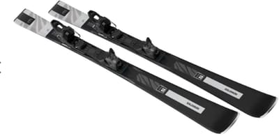 Salomon Ski Dames - Model S/MAX X7 TI WMN - Zwart/Grijs - Lengte 150cm