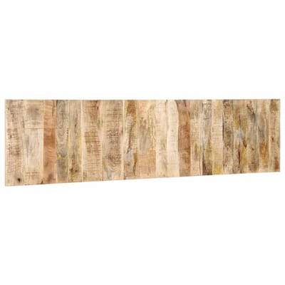 vidaXL - Hoofdbord - 200 - cm - massief - ruw - mangohout