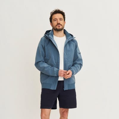 Travelin' Helde Heren - Hardshell Jas - Waterdicht - Blauw