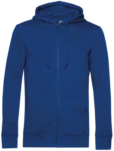 Hooded sweatshirt met rits B&C Organic