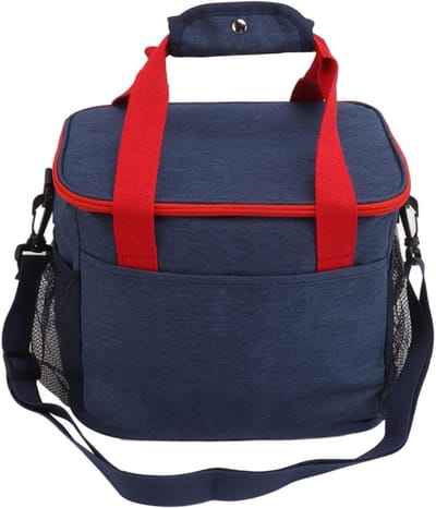 Koeltas - Lunchtas - Eten Vers Houden - Extra Dikke Isolatie - 15 Liter - Navy Blauw