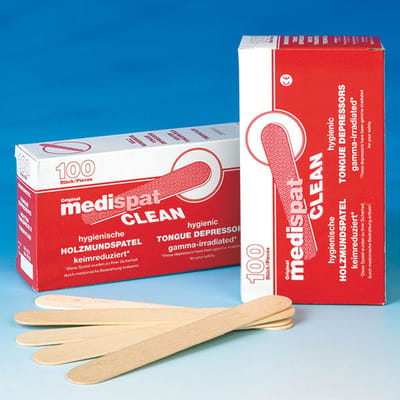 Medispat Houten Tongspatels 100 St