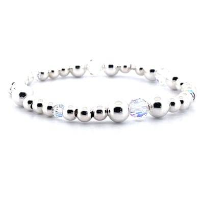 Heaven Eleven - Dames - armband - sterling - 925 - zilver - swarovski - stenen - 5-7mm