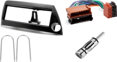 Installatie / inbouwkit Ford Ka 1996-2008 voor 1-din radio inbouwpaneel, sleutels en kabel