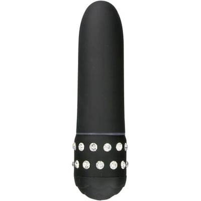 ToyJoy Diamond Black Petti Vibe - Vibrator - Zwart - Ø 25 mm