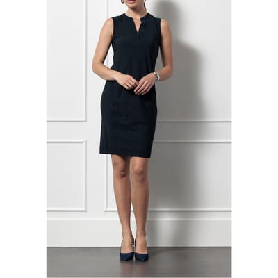 Studio Anneloes Simplicity Sls Dress Dark Blue Maat: XXS | Blousejurken Outlet | Dames | Blauw