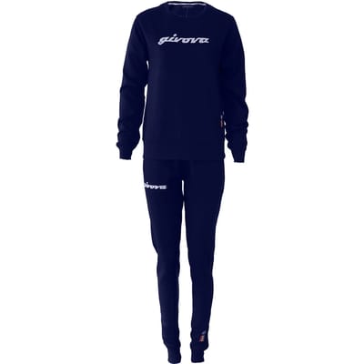 Dames trainingspak met pailletten crew neck Givova 104
