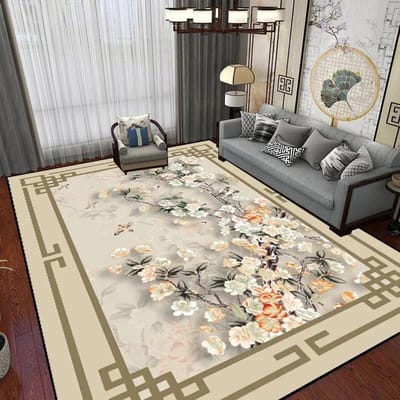 Luxe Tapijten in Chinese Stijl voor Woonkamer Wasbare Lounge Grote Kamer Kleden Zachte Antislip Vloermatten Slaapkamertapijt 200x300 160*200cm
