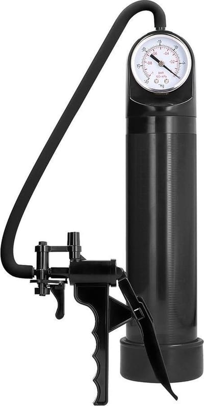 Shots - Pumped Elite-Pomp met Geavanceerde PSI-Meter black