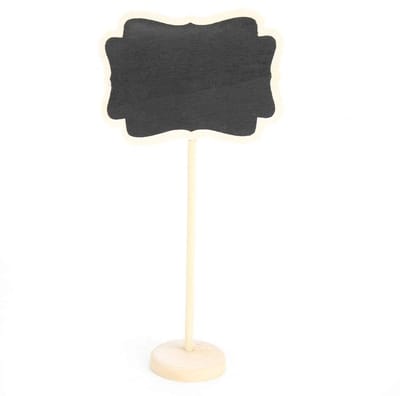 Dailygoods- Plantenbordje Hoogwaardig Hout - Tuin Labels - Memo Notities - Bruiloft Decoratie - Herbruikbaar - Eenvoudig Afwisbaar - Tuinlabel