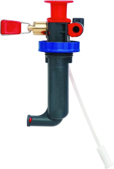 Brandstofpomp voor camping bij extreem lage temperaturen