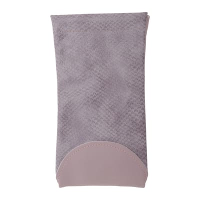 Dailygoods- Brillenkoker Zacht - Brillenkoker met Veermechanisme - Zonnebrillenetui - Waterdicht - Fluwelen Voering - 6.89x3.54 cm