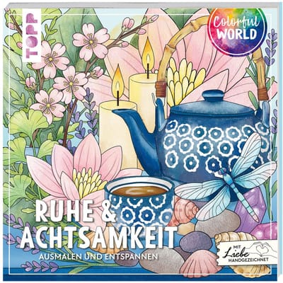 Boek "Colorful World - Ruhe & Achtsamkeit"