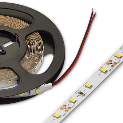 LED strips 12 VDC 5 m Breedte 8 mm neutraal wit 5000 K kan worden ingekort & dimbaar
