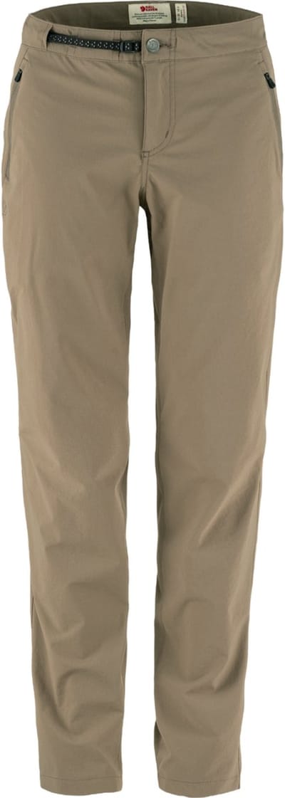 Fjällräven High Coast Trail Trousers Women - Wandelbroek - Dames - Suede Brown - Maat 38