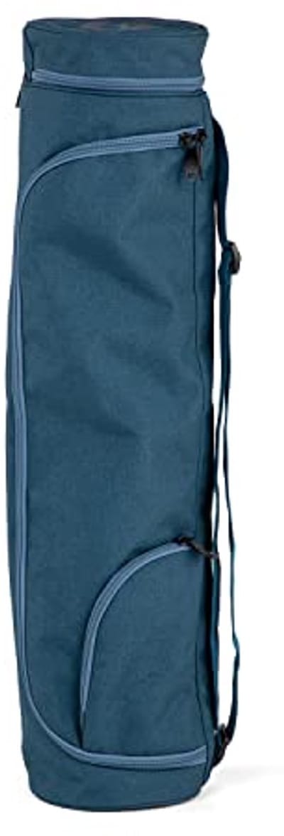 Sporttas - Yogamat tas - Sportspullen vervoeren - Spatwaterdicht polyester - 60 cm matten - Donkerblauw