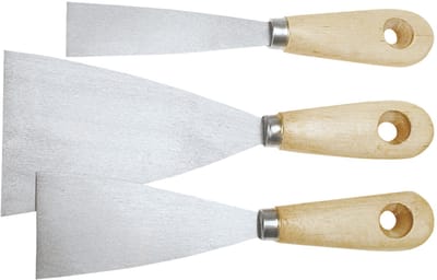 Grupa Topex - Schilder Spatels Set - Roestvrijstaal - 30-80 mm - Ergonomische Handgreep