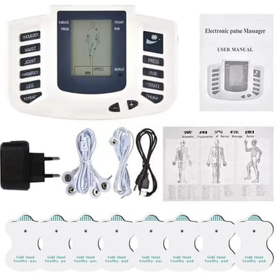 JR309 Volledige Set Fysiotherapie Tens Spierstimulator Elektrische EMS Full Body Massager Digitale Therapie Afslankmachine Stimulator