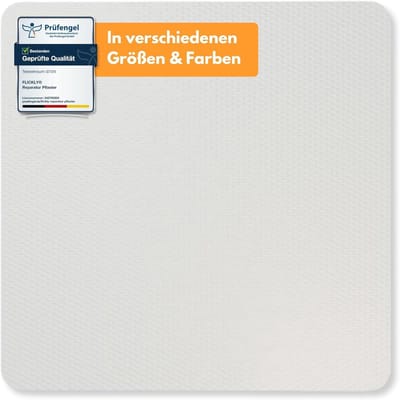 Reparatiepatches - Zelfklevende Stickers - Snelle Herstellingen - Waterbestendig PVC - 10x10 cm - Lichtgrijs