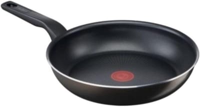Koekenpan - Koopgerei - Grote porties koken - Sterke antiaanbaklaag - 26 cm - Zwart