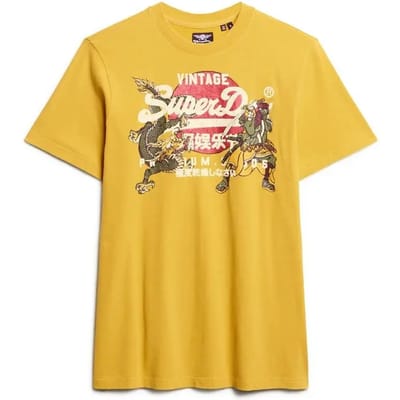 Superdry - Tokyo T-shirt met print - Heren - T-shirts