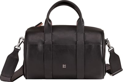 DuDu Handtas Leer 25 cm - Dames - black rose
