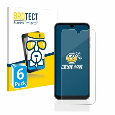 Screenprotector 6 Stuks voor Fairphone 4 Beschermglas transparant