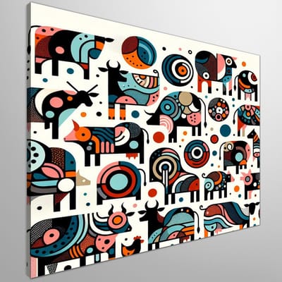 Kunstprint | Wanddecoratie | Canvas | 20 × 20 cm
