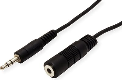 ROLINE 3,5mm verlengkabel M/F, 3 m