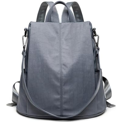 Anti-diefstal Rugzak Vrouwen Gemakkelijk Mee Te Nemen Mode Canvas Tas Tas Tas Oxford Stof Multifunctionele Rugzak gray